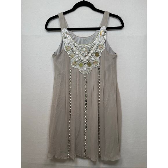 Sue Wong Nocturne Vintage Silk Beaded Cocktail Dress, Size 6 - Picture 2 of 8